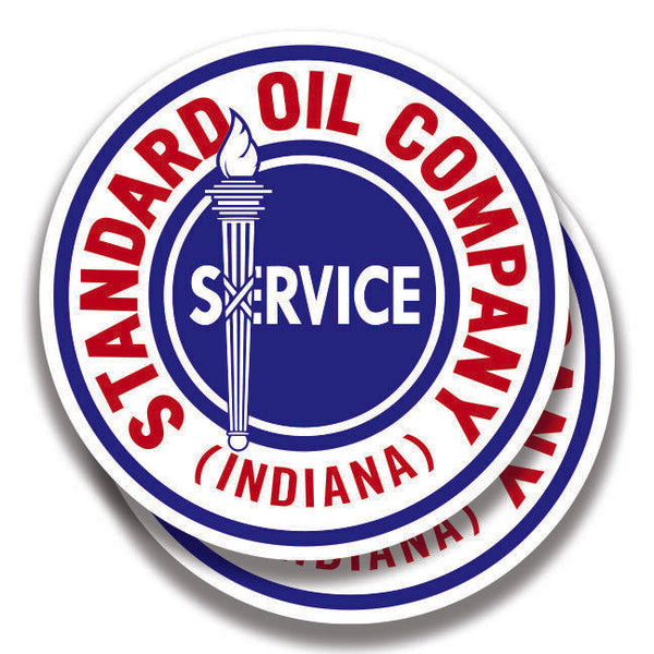 STANDARD OIL DECAL Company Vintage Style 2 Stickers Bogo Car Window Bumper Truck