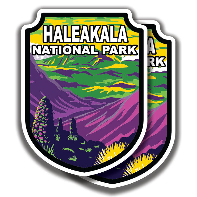 Haleakala National Park Decal 2 Stickers Bogo The Sticker And Decal Mafia 6638