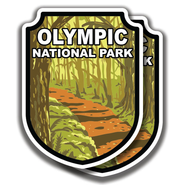 OLYMPIC NATIONAL PARK DECAL 2 Stickers Bogo