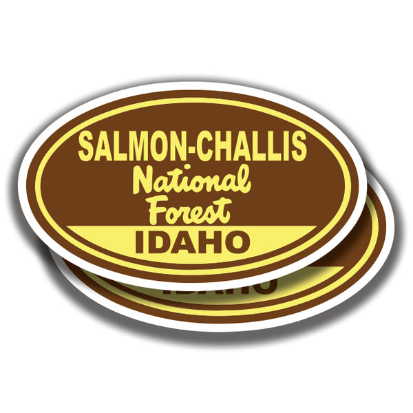 SALMON-CHALLIS NATIONAL FOREST DECALs Idaho 2 Stickers Bogo